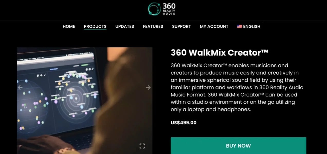 360 WalkMix Creator product page