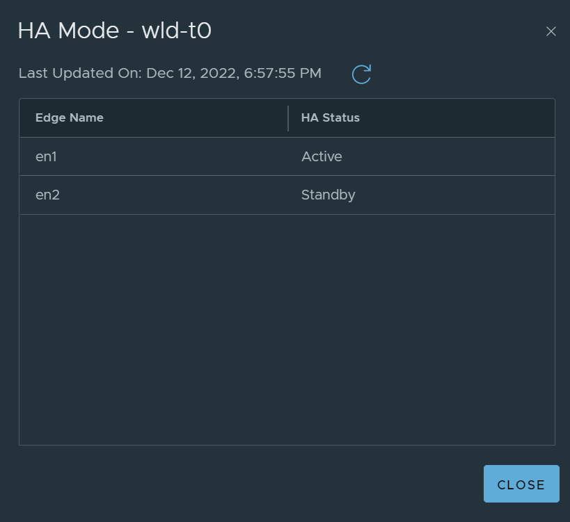 VMware NSX TEP failure testing for Edge SR