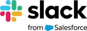 Slack from Salesforce logo.