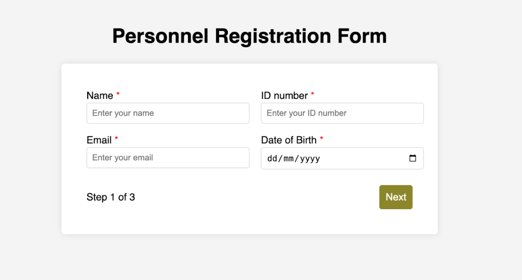 How to Create Multi-Step Forms With Vanilla JavaScript and CSS – Ohh ...