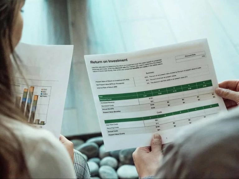 What is return on investment for online businesses? 