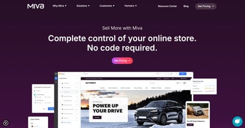 Home page of Miva Home page of Miva
