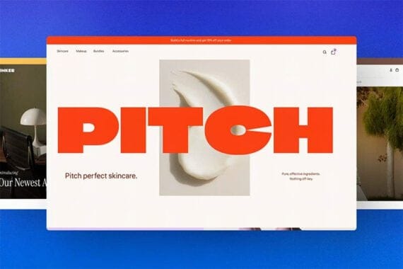 Screenshot of the Pitch theme. Screenshot of the Pitch theme.