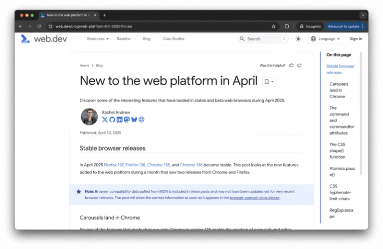 How to Keep Up With New CSS Features