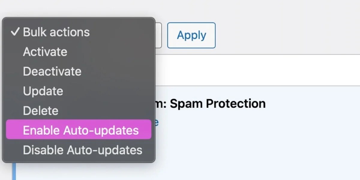 option to enable auto-updates in bulk