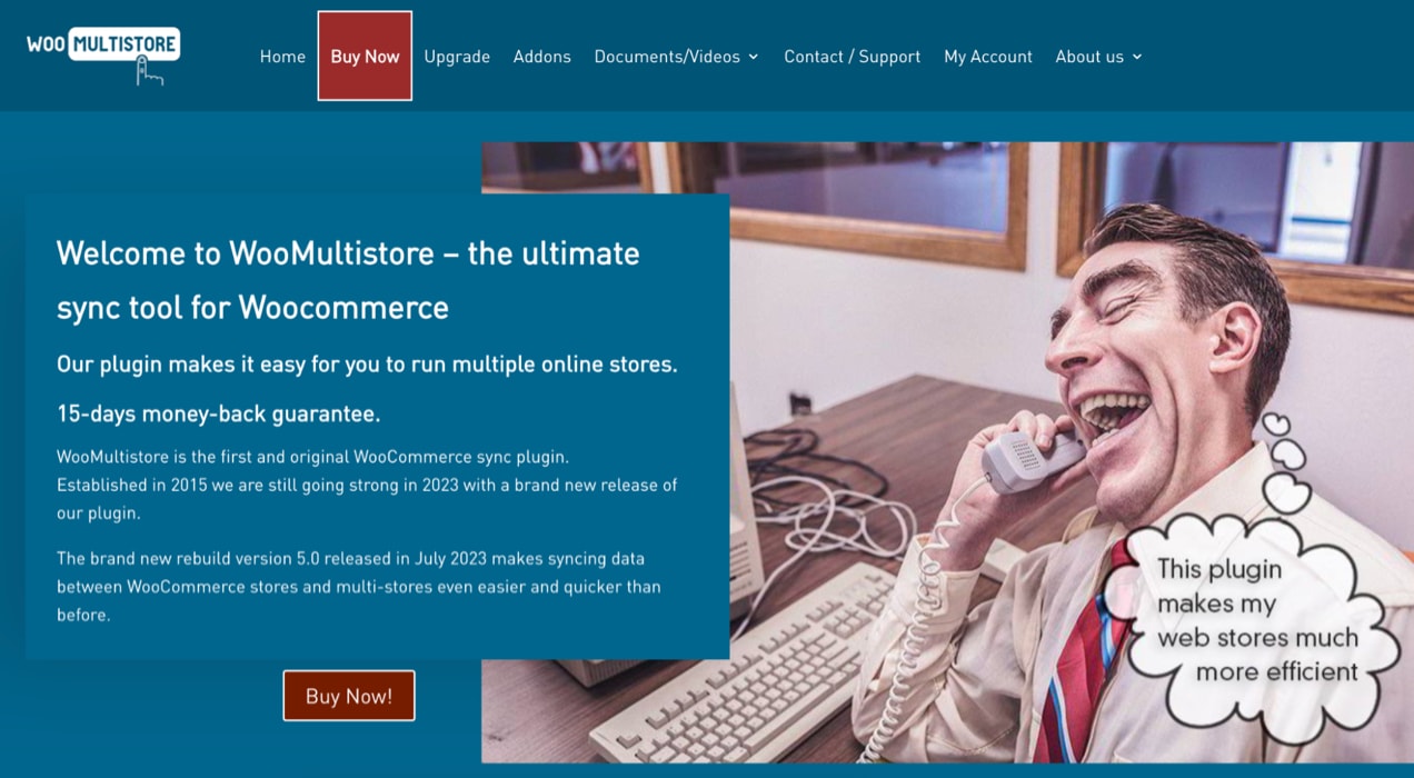 WooMultistore homepage