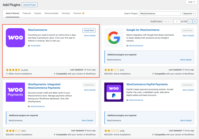 WooMultistore homepage