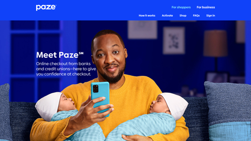 Home page of Paze Home page of Paze