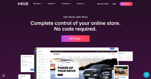 Home page of Miva Home page of Miva