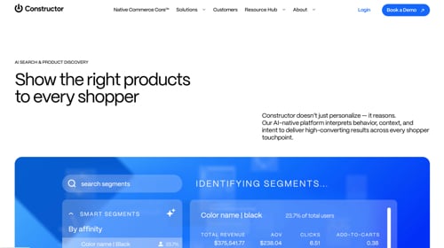 Home page of Constructor