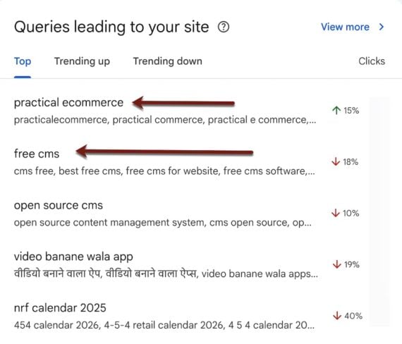GSC Groups Keywords as AI Queries Expand