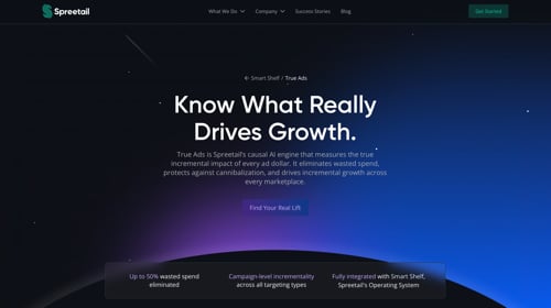 Home page of Spreetail