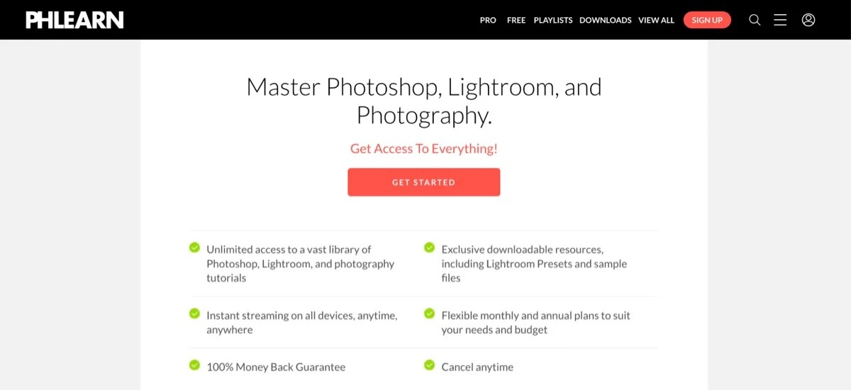 PHLearn website with information about membership programs
