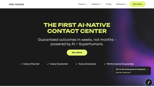 Home page of Crescendo