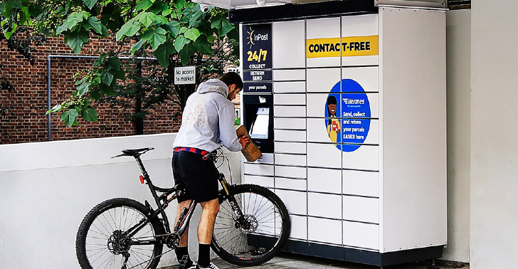 41% UK consumers use parcel lockers