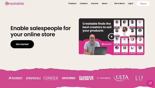 Home page of Creatable