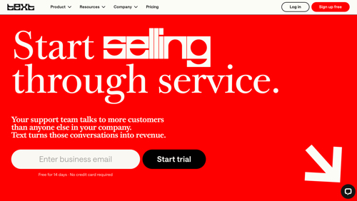 Home page of Text