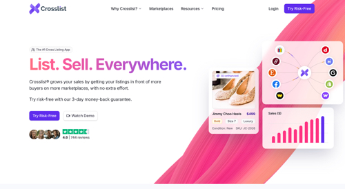 Home page of Crosslist