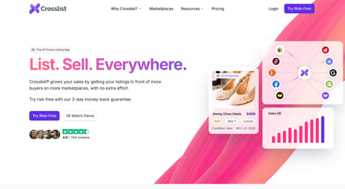 Home page of Crosslist
