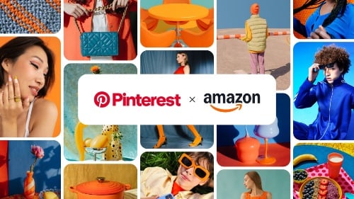 Web page for Pinterest's Amazon storefront linking