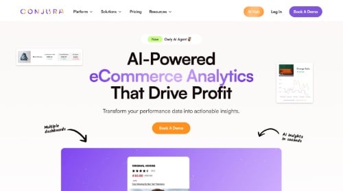 Home page of Conjura