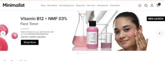 Home page of Minimalist