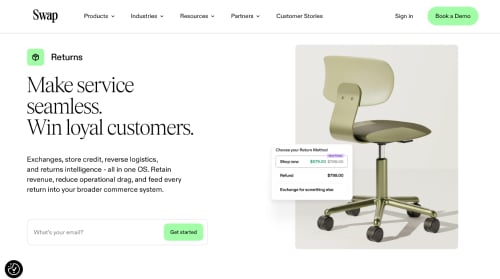 Home page of Swap