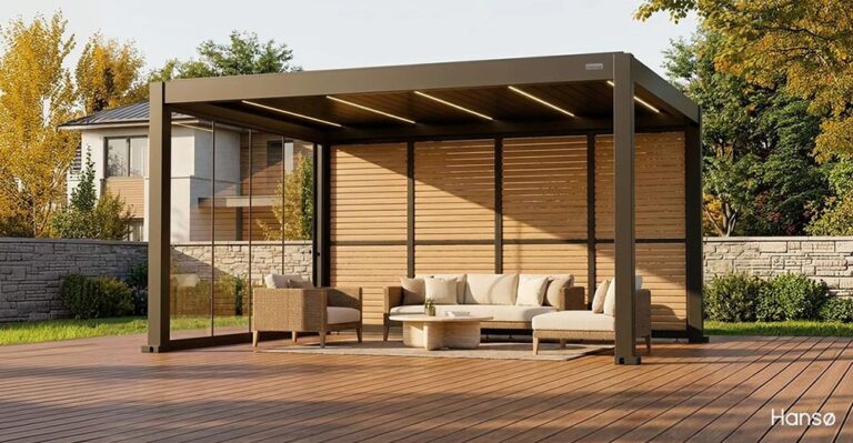 Hansø Expands Online Apex Pergola Catalog With 4 New Sizes and Accessories