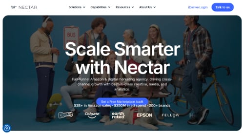 Home page for Nectar